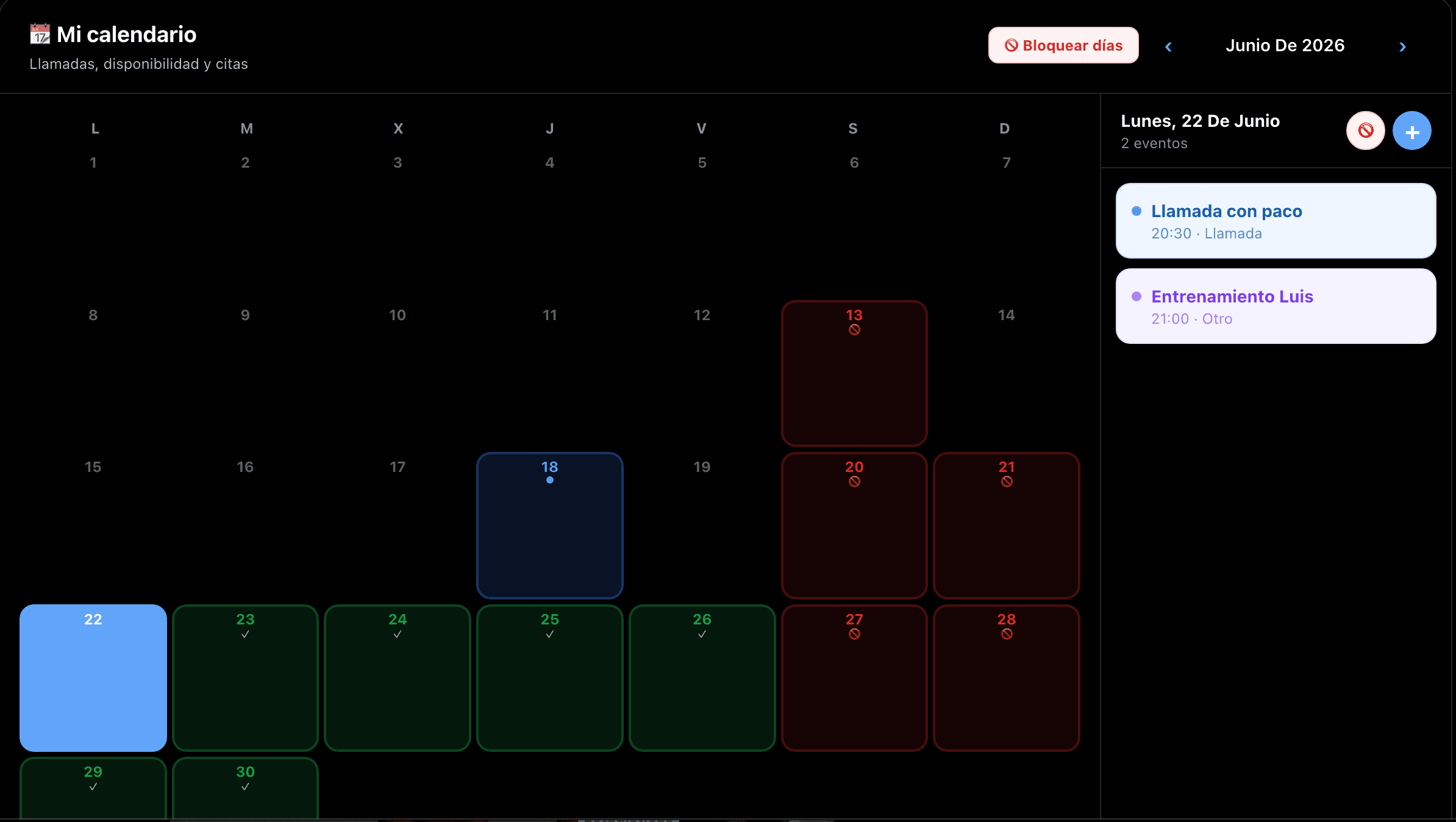 Calendario